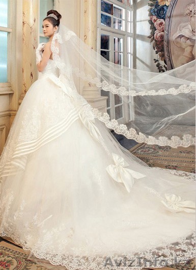 ШИКАРНОЕ СВАДЕБНОЕ ПЛАТЬЕ!!! НЕ ДОРОГО!! - Изображение #1, Объявление #1123551