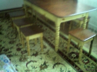 продаю стол и стулья ручной изделие звоните любое вам время - Изображение #4, Объявление #1075897
