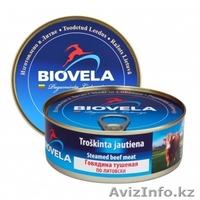 Мясные консервы с ТМ ,,ВIOVELA“, изготовлены в Литве  - Изображение #5, Объявление #1250978