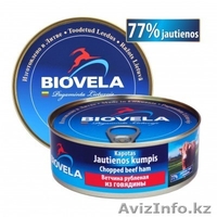 Мясные консервы с ТМ ,,ВIOVELA“, изготовлены в Литве  - Изображение #1, Объявление #1250978