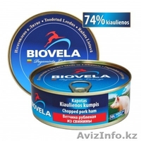 Мясные консервы с ТМ ,,ВIOVELA“, изготовлены в Литве  - Изображение #3, Объявление #1250978