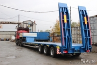 Раздвижной 3 оси с 1 поворотной осью 40т на рессоре - Изображение #1, Объявление #1273005