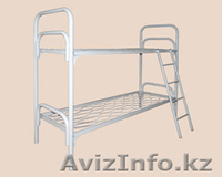 Кровати металлические для казарм, кровати трёхъярусные для рабочих, оптом. - Изображение #3, Объявление #1428546