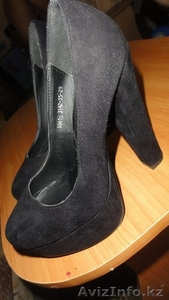 Туфли черные, женские, замшевые. - Изображение #1, Объявление #793871