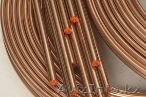Медная труба бесшовная
