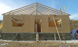 Сборно-щитовой дом из sip панелей