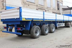 Бортовой полуприцеп 3 оси 36т с фитингами