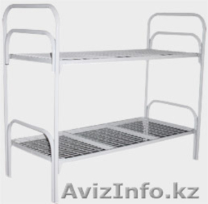 Кровати металлические одноярусные,  кровати металлические двухъярусные,  опт.