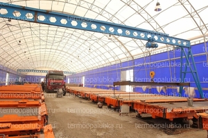 Вибро-металлоформы для производства ЖБИ с прогревом (пар/вода)