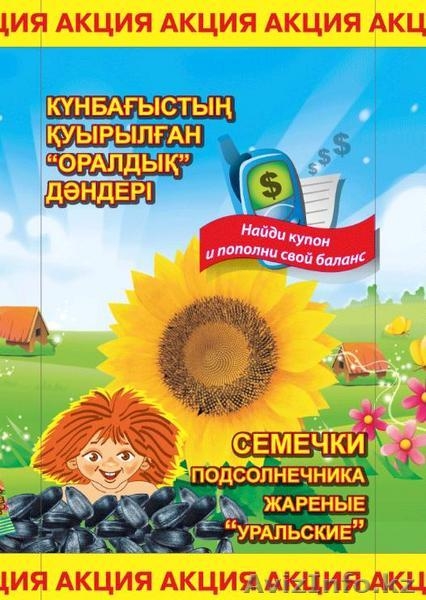 семечки подсолнечника жареные "Уральские" - Изображение #1, Объявление #11474