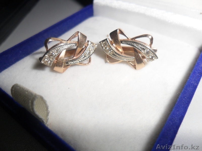 золотой набор с бриллиантом - Изображение #1, Объявление #339852