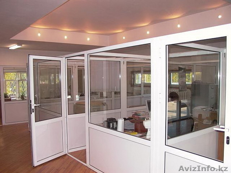 Алюминиевые, пластиковые: окна, двери,перегородки, витражи - Изображение #1, Объявление #1037022