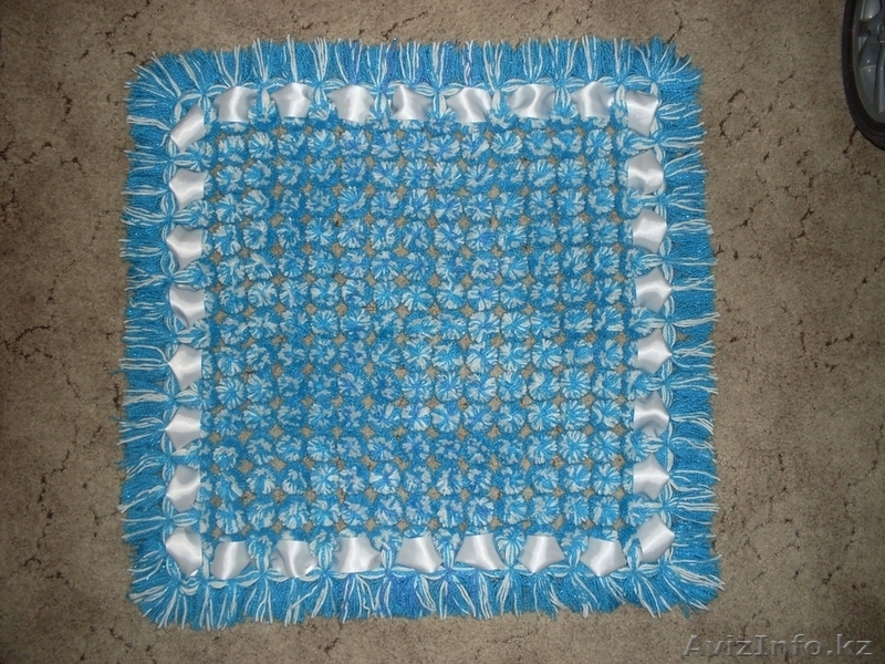 Красивый детский плед для малыша ручной работы - Изображение #2, Объявление #1090401