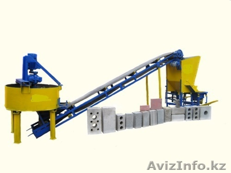 Линия для производства бетонных блоков - Изображение #1, Объявление #1336139