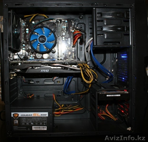 Мощный игровой компьютер | MSI Gaming R9 270X / 8GB/ 1TB / 500W / WiFi - Изображение #1, Объявление #1472226