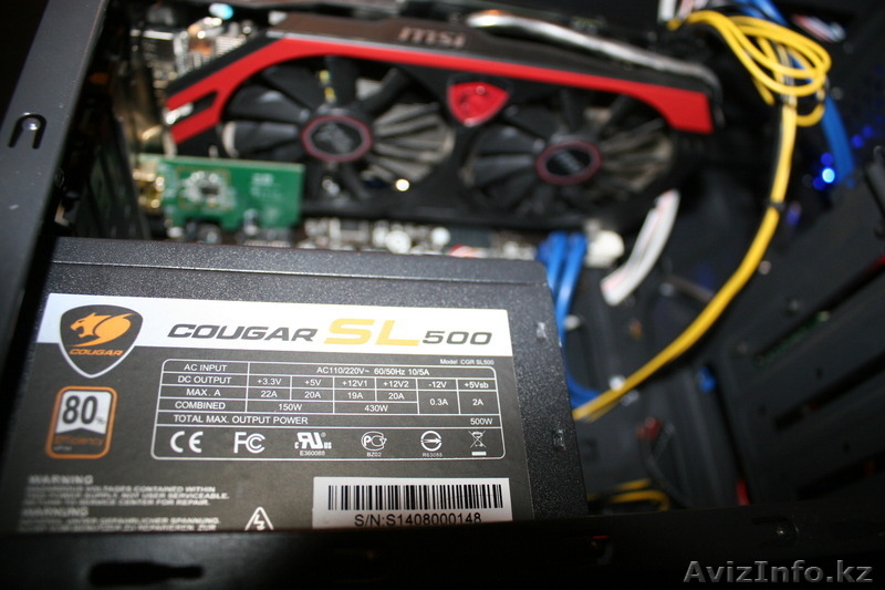 Мощный игровой компьютер | MSI Gaming R9 270X / 8GB/ 1TB / 500W / WiFi - Изображение #6, Объявление #1472226