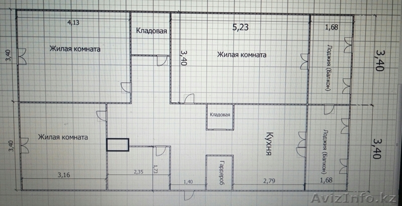 УЮТНАЯ КВАРТИРА ЖДЕТ СВОИХ ХОЗЯЕВ！ - Изображение #2, Объявление #1547666